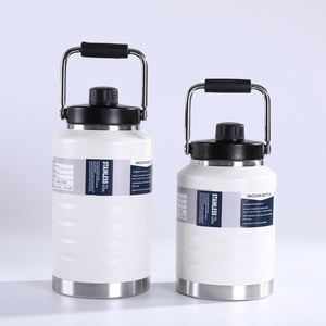 Venta al por mayor: Termo de acero inoxidable 304 con aislamiento, gran capacidad, portátil, para deportes al aire libre, camping, diseño clásico al vacío. - Product Image 6
