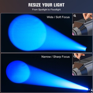 100W Mini RGB COB LED perfil foco DMX512 enfoque Manual iluminación de escenario teatro <span class=keywords><strong>pasarela</strong></span> boda Disco Bar EQUIPO DE DJ - Product Image 3