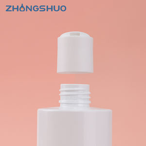 Großhandel Premium 200ml Mattierte Kunststoffflasche für Duschgel mit Disc-Top-Verschluss Neue Transparente Tonerflasche mit Flacher Schulter - Product Image 6