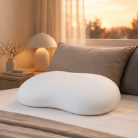 Oreillers Ergonomiques en Mousse à Mémoire de Forme Personnalisés en Gros SGS Ergo Mellow Sleep Blanc Design Personnalisé Faible MOQ