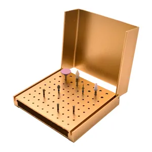Soporte Esterilizador de 86 Orificios para Autoclave, Caja para Limpiar y Guardar Fresas Dentales de Alta/Baja Velocidad - Product Image 5