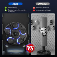 Nouvelle Machine de Boxe Intelligente Murale 2025 – Kit d'Entraînement Musical Électronique Intelligent – Meilleure Vente