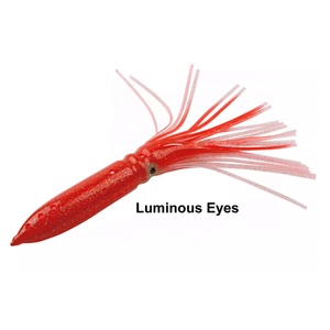 Lanquan handcraft handcraft soft esca artificiale esca da pesca in acqua salata polpo luminoso calamari gonne glow in the dark - Product Image 5