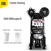 Machine à sceller entièrement automatique, 500 pièces, Film plastique, pour thé, lait, Bubble Tea, Boba gobelet, livraison gratuite