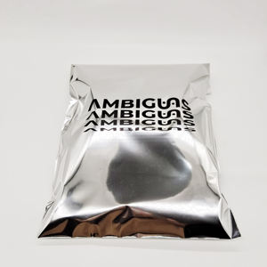 ถุงไปรษณีย์โพลีกันน้ำสีเงินพร้อมพิมพ์ลายตามสั่ง ซองปิดผนึกเองได้ ขนาดตามสั่ง สำหรับรองเท้าและขนสัตว์ - Product Image 2