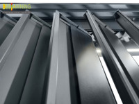 Pergola de jardin motorisée en aluminium avec toit à lames orientables, imperméable, pour terrasse, abri de voiture, protection solaire, finition thermolaquée