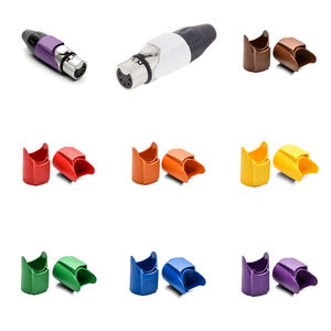 Connettori XLR NC3MXX-HD-D 3P <span class=keywords><strong>M</strong></span> CBL END XX HD NICKEL/ORO CON GOMMA - Product Image 4