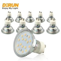Spot LED GU10 sans scintillement, SMD 2835, 130V 230V, 5W 6W 7W, LED-GU10