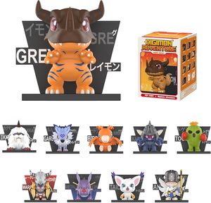 100% authentique, boîte mystère en PVC Digimon Adventure du Japon, ensemble complet, édition secrète, figurines d'<span class=keywords><strong>action</strong></span> de 6 à 7 cm, jouets de collection POPMART - Product Image 2