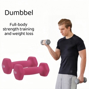 CZFIT Pure Iron Small <b>Dumbbell</b> Set for Women Men Yoga Students Children-Home Fitness Equipment with Plastic-Coated Design - Product Image 1