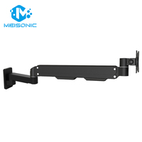 Meisonic M9-WA02-Z-ZY-PLUS Dudukan Monitor Industri Lengan Pegas Gas Aluminium Kemiringan 90 Derajat Baru Kapasitas Beban 10kg