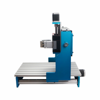 Cadre CNC 3040L avec guidage linéaire pour kit de machine de gravure, perçage et fraisage de bureau DIY, structure mécanique en aluminium
