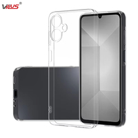 Funda Protectora Transparente Ultrafina para A07/S26, Funda Suave de TPU Anti-Amarilleo M16 con Moldeo por Inyección Anti-Huellas
