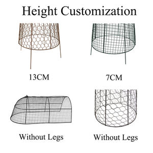 Cloche de jardin en métal pour protéger les plantes, les légumes et les poulets, contre les nuisibles et les oiseaux - Product Image 6