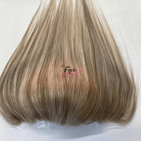 Postiche frontale pour femmes Extensions de cheveux humains front délié PU peau Toppers remplacement de cheveux toupet