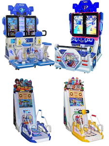 Yuejin nhà máy giá đồng tiền hoạt động trò chơi máy chất lượng cao đôi Máy nghe nhạc đua xe đạp đua Arcade máy cho trẻ em - Product Image 6