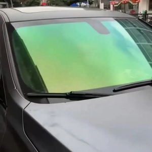 Kax Chameleon Car Window Tint Film Green Aurora VlT67 % Car Front Rear Car Film Parabrisas Solar Film 1 Roll/1,52*30M (MOQ) - Product Image 4