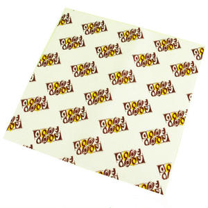 Papel para Envolver Hamburguesas, Papel para Hornear Antigrasa, Papel para Uso en Comida Rápida con Logotipo - Product Image 1