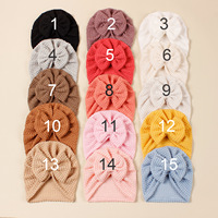 Chapeau d'hiver pour enfants INS, bonnet tricoté avec nœud papillon, bonnet pour bébé, bonnet élastique pour protéger les oreilles, bonnet décontracté pour fête