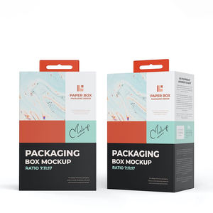 Boîtes en carton personnalisables avec languette suspendue, gaufrage, revêtement UV, pelliculage mat, boîte haut de gamme pour électronique grand public, boîte cadeau - Product Image 5