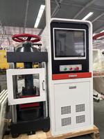 Machine d'essai de compression de cubes de béton électro-hydraulique informatisée 3000 kN pour l'essai de résistance des matériaux de construction