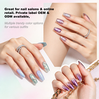 Vernis à ongles UV Gel Galaxy, Gel UV pour ongles, Effet caméléon multi-chrome, Soak Off, Haute brillance, Teintes vives, Sans décoloration, Qualité salon, OEM ODM