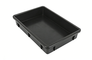 <span class=keywords><strong>Berserk</strong></span> - Caja de Protección Antiestática con Ruedas, Bandeja de Plástico HDPE Pequeña para Alimentos, Bandejas de Plástico para Piezas - Product Image 1