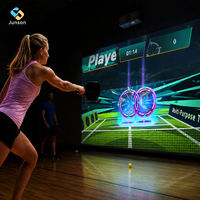 Aire de jeux intérieure AR Sport avec plus de 20 jeux interactifs multi-balles, écran tactile LED, garantie de 3 ans pour plusieurs utilisateurs