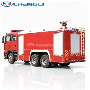 Camión de Bomberos HOWO con Tanque de Agua 6X4, Camión Contra Incendios con Bomba para Extinción de Incendios - Product Image 5