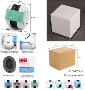 Vente d'usine antibruit enfants bébé <span class=keywords><strong>Protection</strong></span> auditive bandeau <span class=keywords><strong>casque</strong></span> dormir cache-oreilles avec genouillères pour enfants - Product Image 6