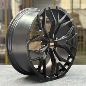 ล้อรถแข่งฟอร์จสีดำด้าน ขนาด 18 19 20 22 นิ้ว - Product Image 4