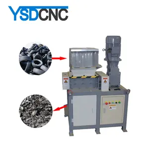 Industrial aluminium cans shredding crusher machine/scrap metal plastic film shredder crusher machine