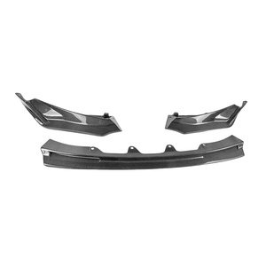 Alerón Delantero de Fibra de Carbono de 3 Piezas Estilo V para <span class=keywords><strong>BMW</strong></span> G80 M3 G82 M4 <span class=keywords><strong>2021</strong></span>+ Nuevo Estado Parachoques Delantero y Trasero - Product Image 4