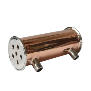 WZ Edelstahl Tri-Clamp Rohrverbinder für 2, 4, 6 Zoll Rotkupferrohre – Deflegmator für Rückflusskondensator - Product Image 4