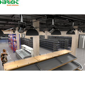 Supermarket <b>Shelves</b> Gondola Rack Retail <b>Display</b> Shelving for Grocery Store AISLE - Product Image 1