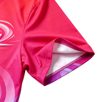 T-shirts de course en interlock 100 % polyester, respirants et anti-humidité, pour sublimation – Vente en gros