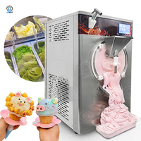 Prix de la machine à crème glacée dure italienne électrique de bureau automatique commerciale industrielle pour les entreprises