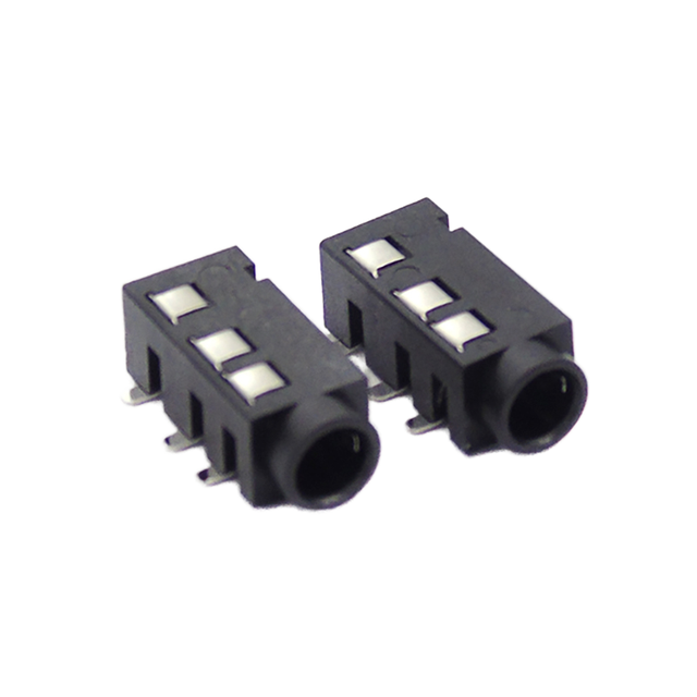 PJ320D 3.5MM Brass Contact 12V ABS Automotive Female 4P PHONE JACK Headphone Socket for Motherboard