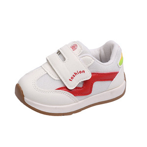 Chaussures pour bébés et tout-petits Printemps 2026 Nouveauté Garçons et Filles Semelle souple Antidérapante Fermeture Velcro à la cheville Semelle extérieure en caoutchouc Chaussures chaudes A-Gan - Product Image 2