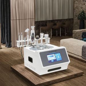 وجه احترافي آلة li f t W <span class=keywords><strong>r</strong></span> i n k L e <span class=keywords><strong>s</strong></span> <span class=keywords><strong>R</strong></span> e m o v a l 7 في 1 مدلك الوجه الكهربائي الغلفاني آلة صغيرة - Product Image 3