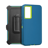 Coque de Téléphone Antichoc Robuste Defender Armor Hybride avec Clip Ceinture pour Galaxy A32 A33 A35 A30 A21 A23 A25 4G 5G