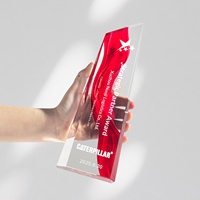 Nouveau Trophée en Cristal Créatif CM-01 Personnalisé Gravé Haut de Gamme Élégant pour Cérémonie de Remise des Prix Médaille Officielle de l'Entreprise