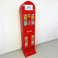 Distributeur automatique de cartes à collectionner, machine de jeu à monnayeur, distributeur de petites cartes, machine à capsules de jouets et autocollants, cadeau