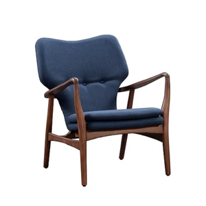 Sofisticación y comodidad moderna con asiento acolchado de lana y silla de salón con respaldo tapizado para contornear PTK, silla ocasional - Product Image 6