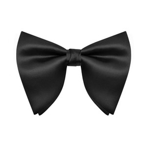 Noeuds papillon haut de gamme en polyester pour homme, grande taille, pour costume de marié, chemise, style coréen, élégant et stylé, en forme de bourgeon - Product Image 1