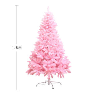 Vente flash : Arbre de Noël rose de 1,2 m, ensemble d'arbre de Noël, décoration de Noël - Product Image 5
