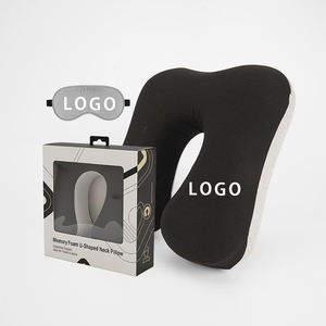 Technique de tissé d'oreiller de cou de mousse à mémoire de forme de conception spéciale d'OEM spéciale pour l'usage extérieur de bureau de voiture d'avion Cousin De Voyage - Product Image 1