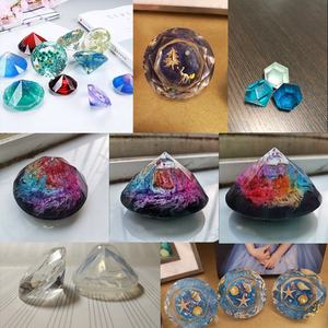 AK Wholesale Diamond 3D Silicone <strong>Mold</strong> Epoxy Resin Jewelry Pendant Fondant Cake Decorating <strong>Molds</strong> Resin Craft Tools - Product Image 4