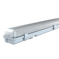 Barre lumineuse LED 20W 2FT SMD2835, angle de faisceau 120°, température de couleur 3000K-6000K, gradation à 3 niveaux par capteur micro-ondes, IP65 IK08