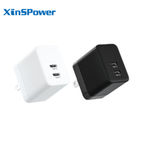 Cargador de Pared Plegable de 35W con Enchufe KC PSE, Super Mini, Carga Rápida PD 3.0 Tipo C GaN, Adaptador de Corriente para iPhone 16 17 y Teléfonos Móviles